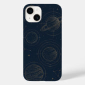 Elegant Gold Constellations - Levendige iPhone hoe Case-Mate iPhone Case (Achterkant)