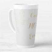 Elegant Gold Coolest Mam Ever Grey Latte Mok (Linkerhoek)