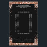 Elegant Gold Copper, beide zijden brochure<br><div class="desc">Een elegant en geraffineerd ontwerp met een digitaal afbeelding van zilver-lila glas. Nota: Het productieproces gebruikt geen echte film, slechts wordt de kleur grondig gedrukt. Voeg uw gegevens, logo, bedrijfsdetails en afbeeldingen in minuten toe.</div>