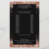 Elegant Gold Copper, beide zijden brochure (Achterkant)