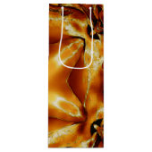 Elegant Gold Copper kerstster Chic Cadeautas (Voorkant)