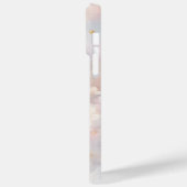 Elegant Gold Cross iPhone 14 Pro Max Hoesje (Achterkant / Links)