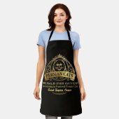 Elegant Gold Customizable Persian Cattery Owner  Schort (Gedragen)