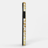 Elegant Gold Damask iPhone Case (Achterkant/rechts)
