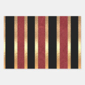 Elegant Gold Damask op Bourgogne Inpakpapier Vel (Voorkant)