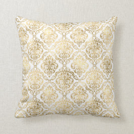 Elegant Gold Damask Sierkussen
