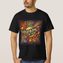 Elegant Gold Denken aan je Mannen Tshirt