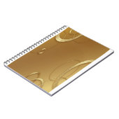 Elegant Gold Design Spiral Notitieboek (Linkerzijde)