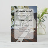 Elegant Gold Diamond Ring Pearl Bouquet Wedding In Kaart (Staand voorkant)