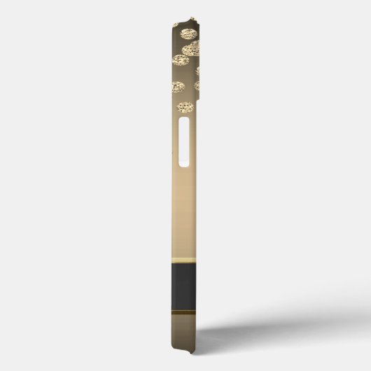 Elegant Gold Diamonds - Glittery Lips Case-Mate iPhone Case (Achterkant / Rechts)