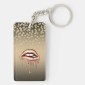 Elegant Gold Diamonds metalen druppelaar Sleutelhanger (achterkant)