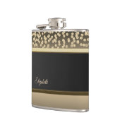 Elegant Gold Diamonds op maat Heupfles (Links)