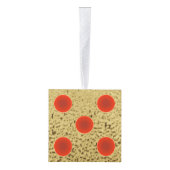 Elegant Gold Dice KerstBunco Decoratie (Rechts)