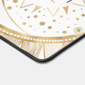 Elegant Gold Doodles Sun Moon Mandala Design Bureaumat (Hoek)