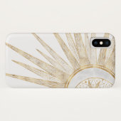 Elegant Gold Doodles Sun Moon Mandala Design Case-Mate iPhone Case (Achterkant (horizontaal))