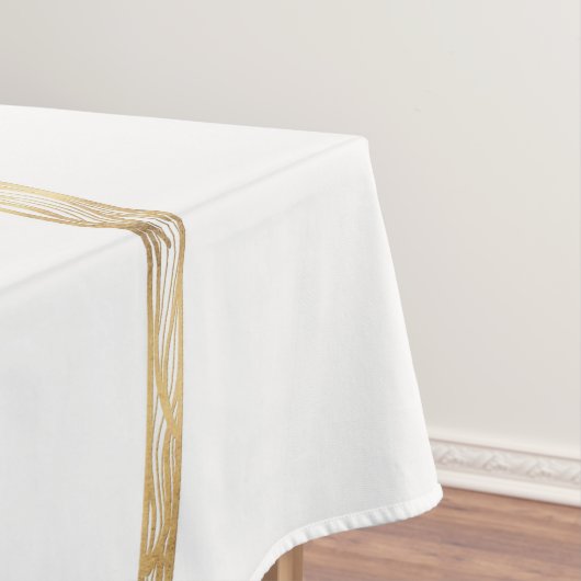 Elegant Gold Doodles Sun Moon Mandala Design Tafelkleed (Voorbeeld)