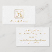 Elegant Gold Double Lijst Monogram Noteerbaar publ