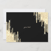 Elegant Gold Drives — zwart dress — bedankt voor u (Achterkant)