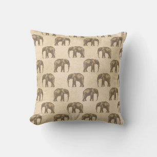 Elegant Gold Elephant  Chic Stylish Kussen