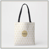 Elegant Gold en Beige Summer Tote Bag