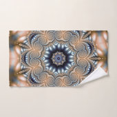 Elegant Gold en Blue Mandala Bad Handdoek (Handdoek)