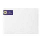 Elegant Gold- en donkerblauw design (Voorkant)