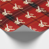 Elegant Gold en Pset Kerstkerstkerstkerstkerstpatr Cadeaupapier (Hoek)