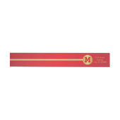 Elegant Gold- en rood design (Individueel)