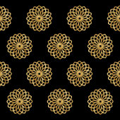 Elegant Gold en zwarte kerstbomen Tissuepapier