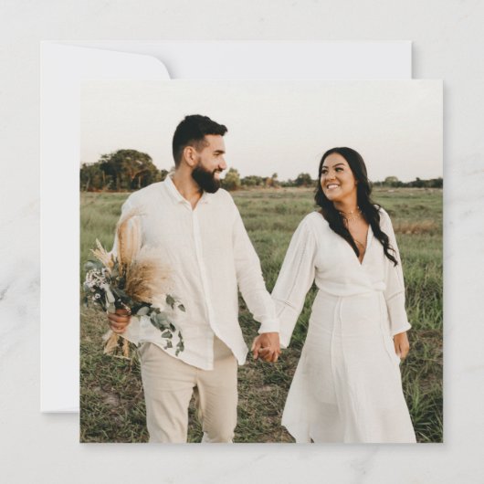 Elegant Gold Engagement Party - Uitnodiging tot ui (Achterkant)