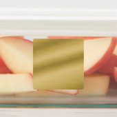 Elegant Gold Faux, geborsteld metaal Labels (Aangebracht)