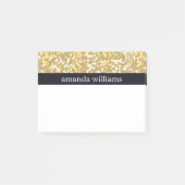 Elegant Gold Flakes Post-it® Notes (Voorkant)