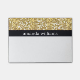 Elegant Gold Flakes Post-it® Notes