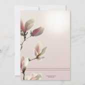 Elegant Gold Floral English High Tea Birthday Kaart (Achterkant)