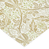 Elegant Gold Floral Pattern Korte Tafelloper (Hoek)