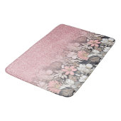 Elegant Gold florroze gradiënt Glitter Afbeelding Badmat (Gekanteld)