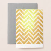 Elegant Gold Foil Afstuderen Gefeliciteerd Kaart (Met envelop)