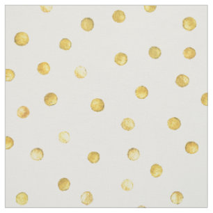 Elegant Gold Foil Confetti Stippen Stof