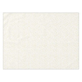 Elegant Gold Foil Confetti Stippen Tafelkleed (Voorkant (Horizontaal))