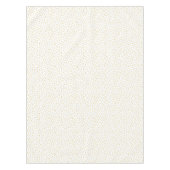 Elegant Gold Foil Confetti Stippen Tafelkleed (Voorkant)
