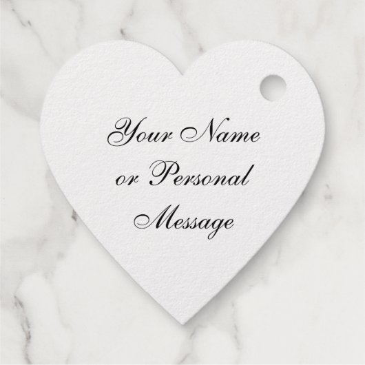 Elegant Gold Foil Custom Message Bedankjes Labels (Achterkant)