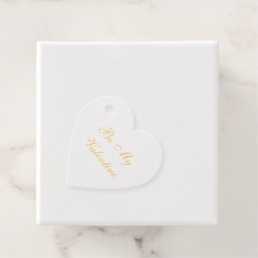 Elegant Gold Foil Custom Message Bedankjes Labels (Met doos)