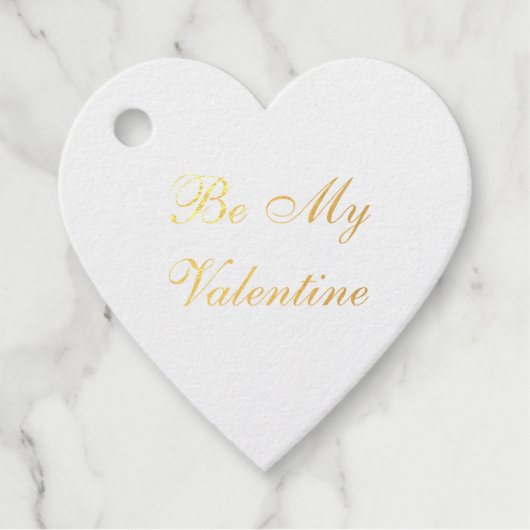 Elegant Gold Foil Custom Message Bedankjes Labels (Voorkant)