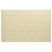 Elegant Gold Foil en White Stripe Pattern Stof (Yard (91,4 cm))