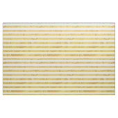 Elegant Gold Foil en White Stripe Pattern Stof (Fat Quarter)
