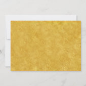 Elegant Gold Foil Heart, geef me weg (Achterkant)