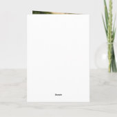 Elegant Gold Foil op Chalk Vaderdag Kaart (Achterkant)