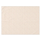 Elegant Gold Foil Polka Dot Pattern - Roze & Gold Tafelkleed (Voorkant (Horizontaal))