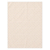 Elegant Gold Foil Polka Dot Pattern - Roze & Gold Tafelkleed (Voorkant)
