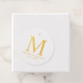 Elegant Gold Foil - Specialized Wedding Favor Labe Bedankjes Labels (Met doos)